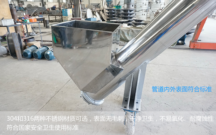  不銹鋼螺旋輸送機能用在食品行業(yè)么？